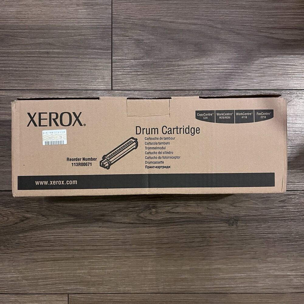 Genuine Xerox 113R00671 Black Drum for CopyCentre C20 / WorkCentre 4118/M20